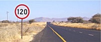 Driving in South Africa - speed limit 120 kmh